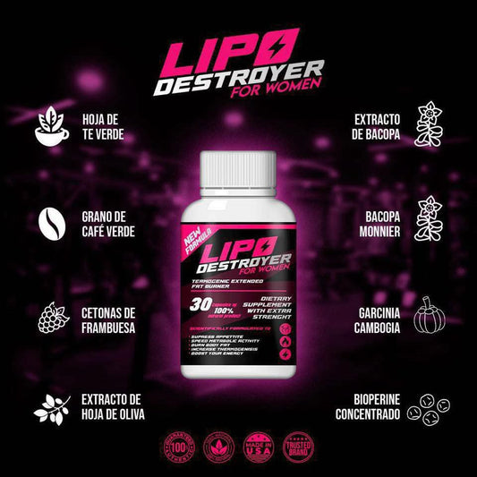 Lipo Destroyer™  - Baja 7 kilos este mes
