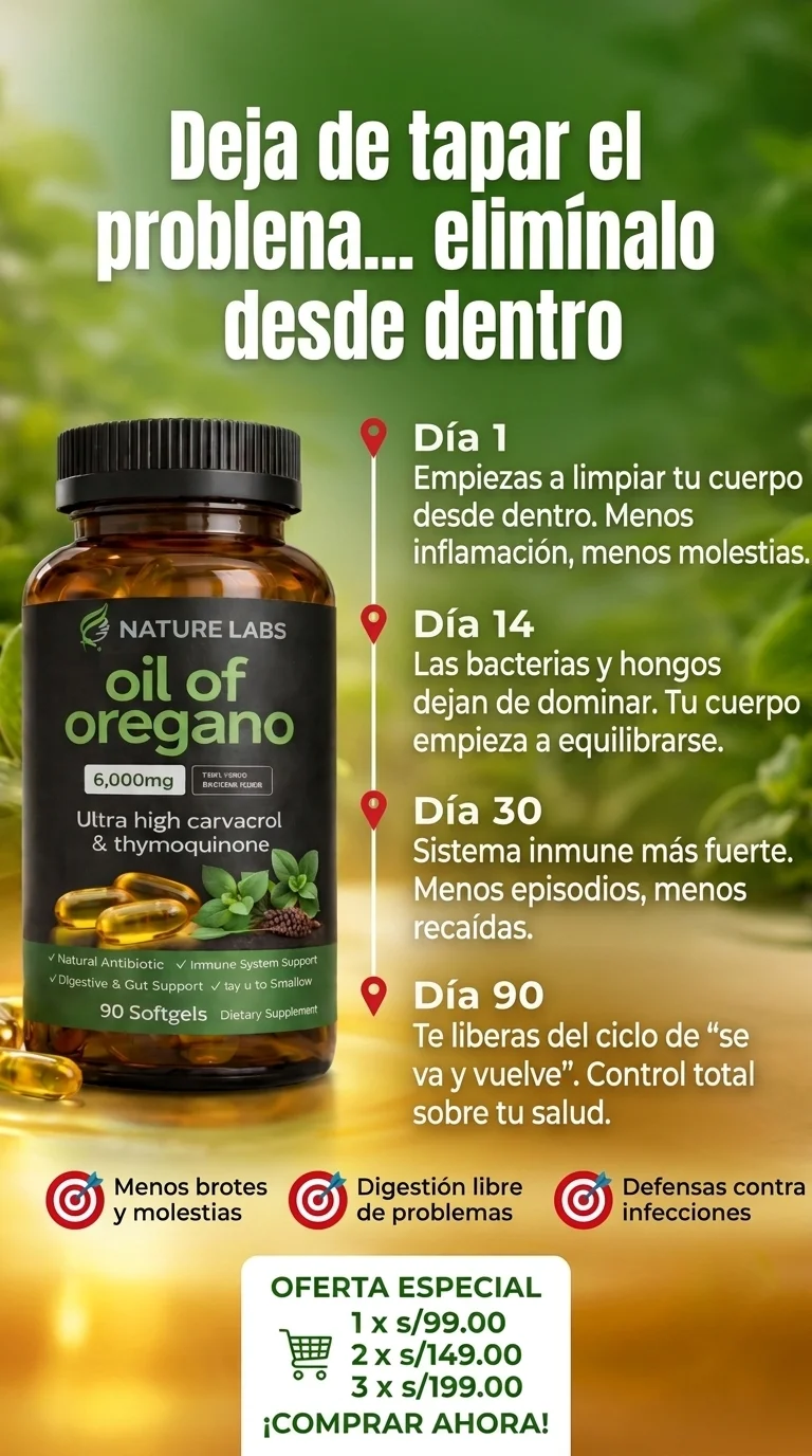 +OregaLab™ - Aceite de Orégano rico en carvacrol y thymoquinone